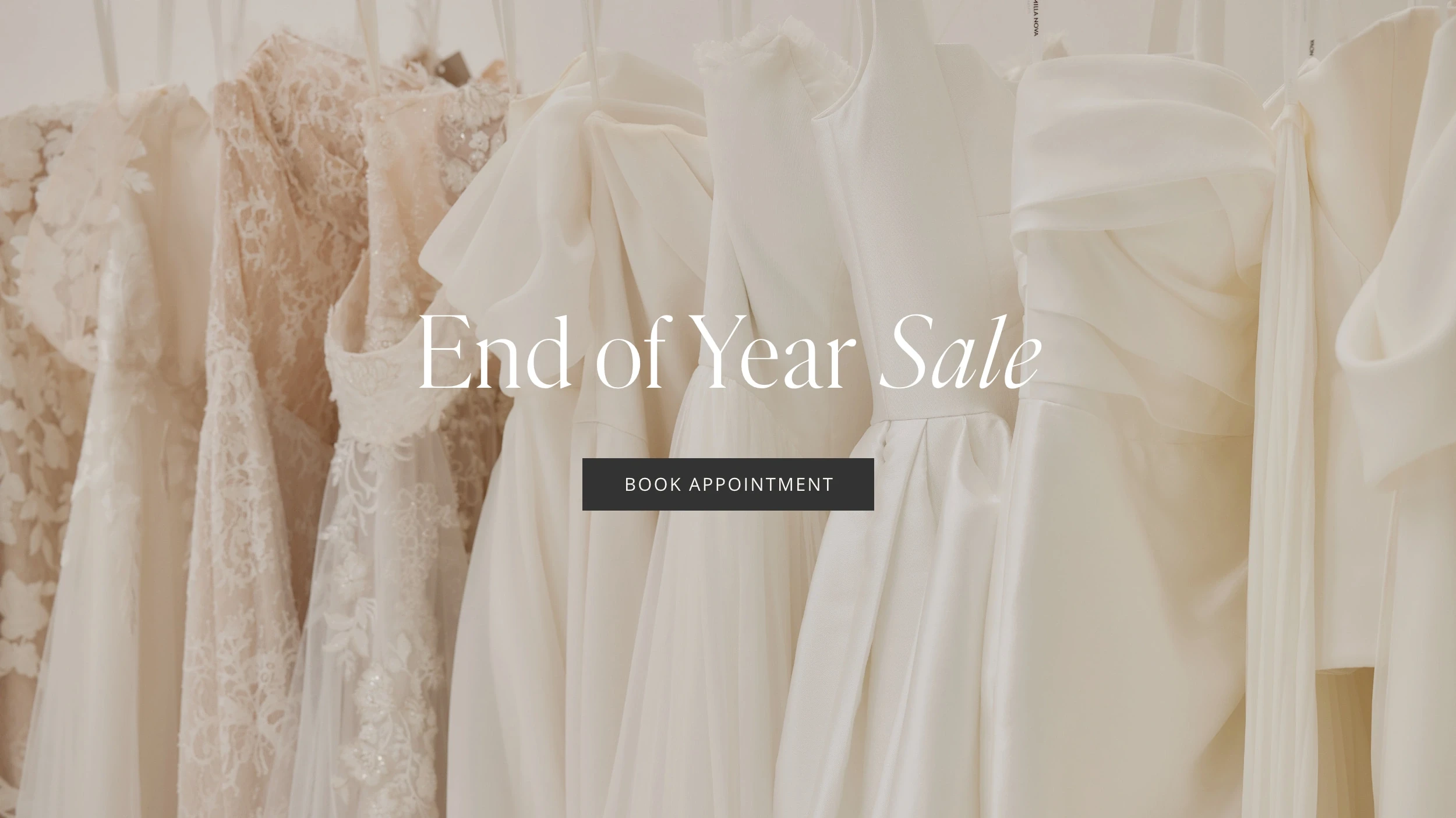 End of Year Sale, desktop banner