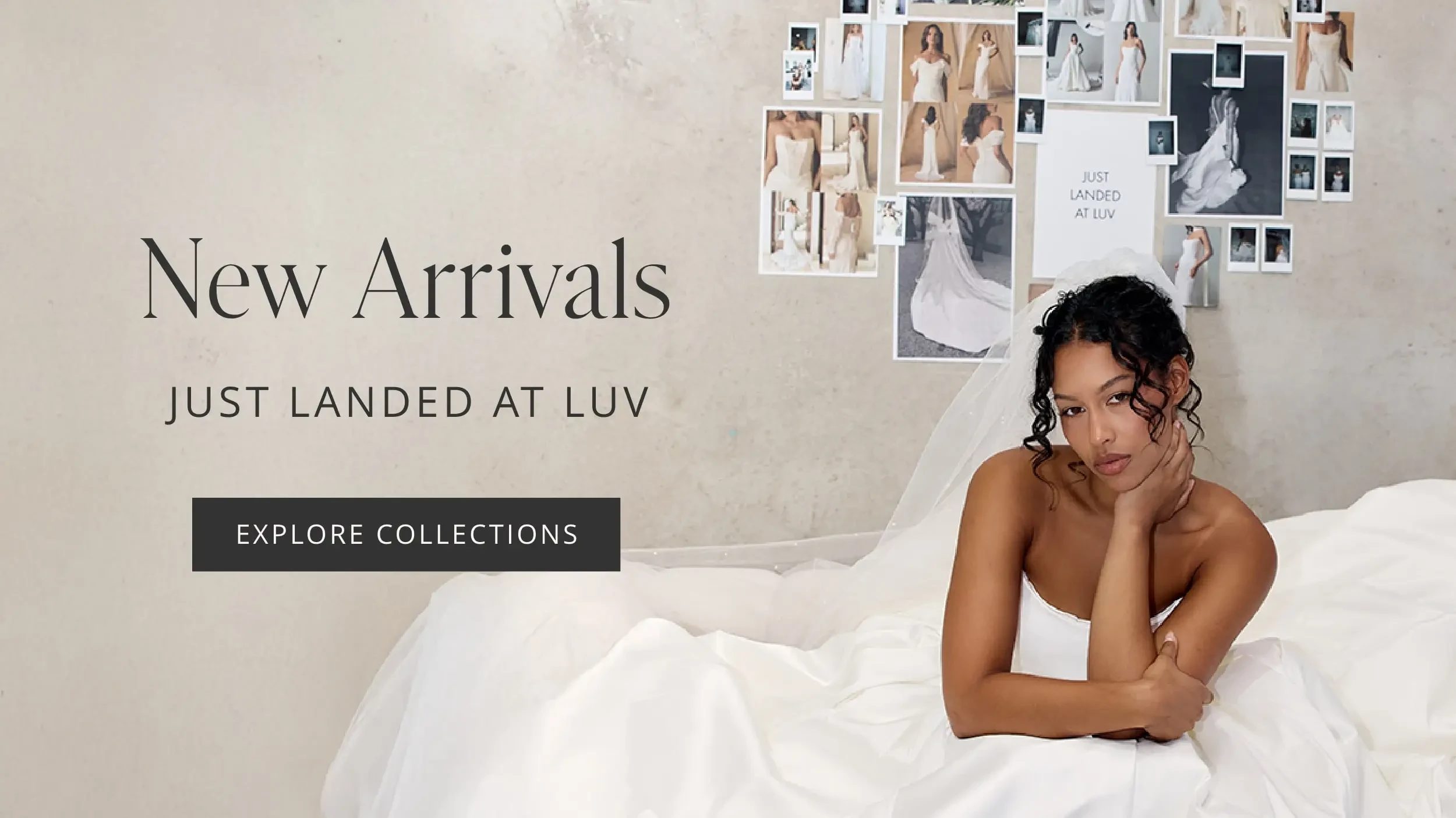 New Arrivals Just Landed Banner